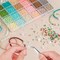 3mm Glass Seed Beads for Bracelets Making, Friendship Bracelet Making Kit for Girls, 24 Colors Bead Bracelet Kit, Beads for Jewelry Making Kit, DIY, Arts and Crafts Gifts Age 3+